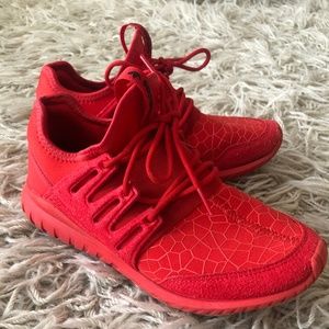 adidas Shoes - Red Adidas Tubular Sneakers adidas Shoes - Red Adidas Tubular Sneakers